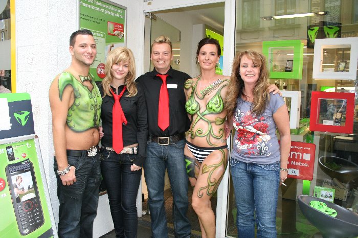 906 Bodypainting Koeln Freenet